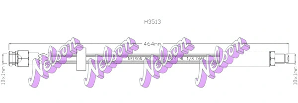 Flexible de frein KAWE H3513
