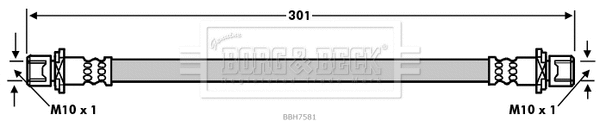 Flexible de frein BORG & BECK BBH7581