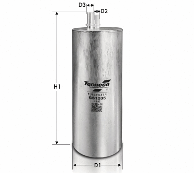 Filtre à carburant TECNECO FILTERS GS1205