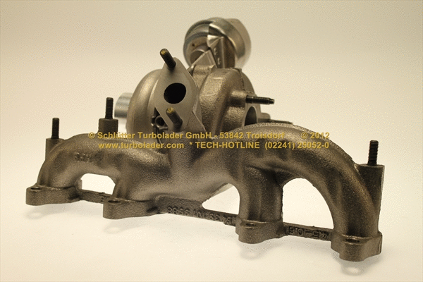 Turbocompresseur, suralimentation SCHLÜTTER TURBOLADER 172-07061