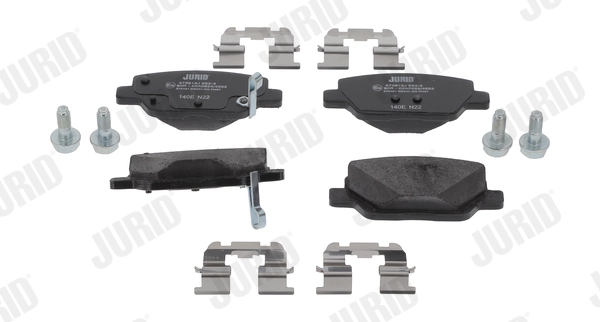 Kit de plaquettes de frein, frein à disque JURID 573918J