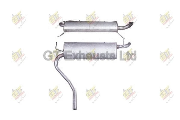 Silencieux arrière GT Exhausts GFT892