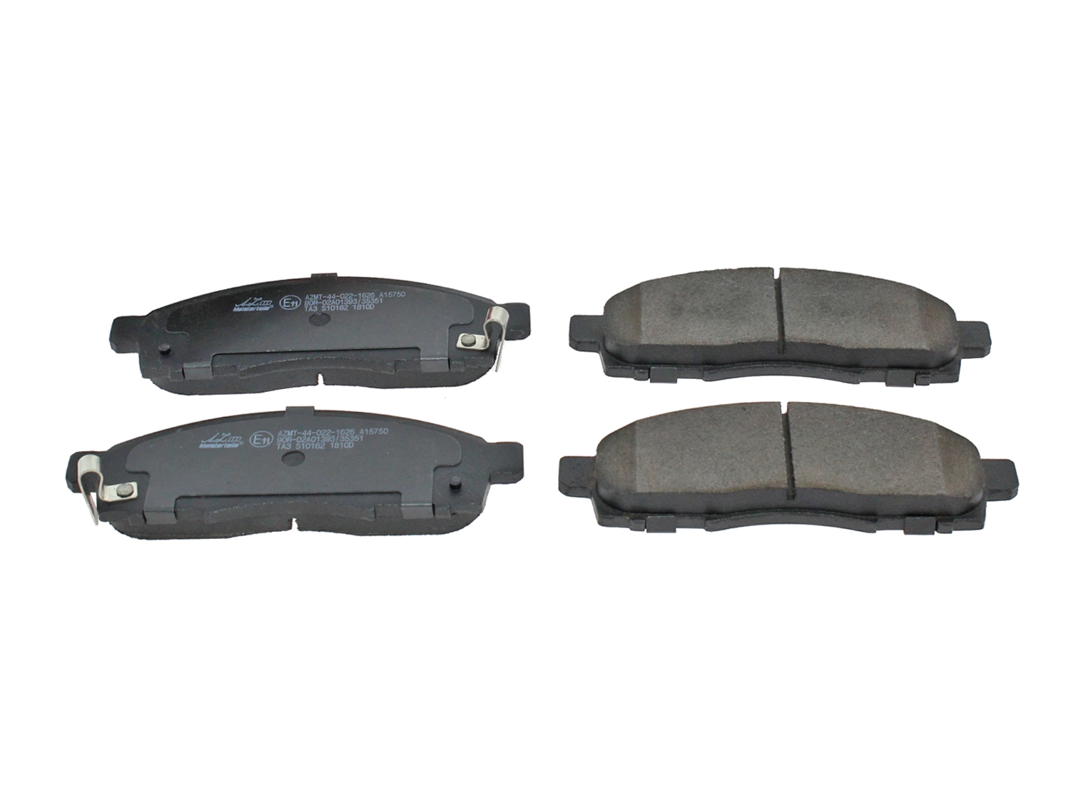 Kit de plaquettes de frein, frein à disque A.Z. Meisterteile AZMT-44-022-1626