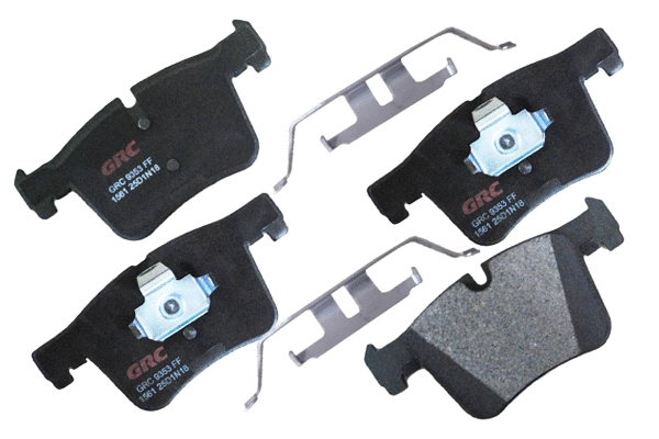 Kit de plaquettes de frein, frein à disque GRC - Ultra Brakes GMD1561