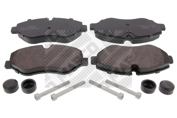 Kit de plaquettes de frein, frein à disque MAPCO 6796