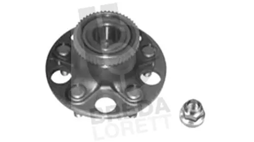 Kit de roulements de roue BREDA LORETT KRT7780