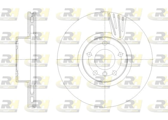 Disque de frein ROADHOUSE 62529.11