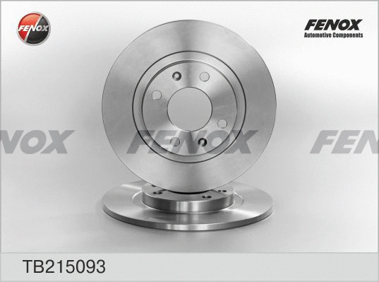 Disque de frein FENOX TB215093