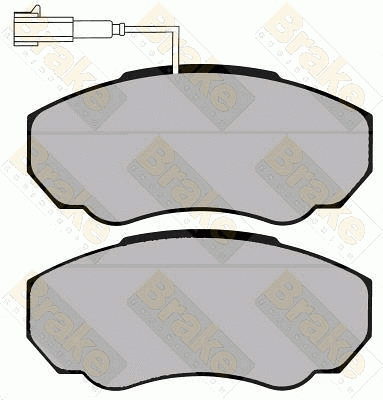 Kit de plaquettes de frein, frein à disque Brake ENGINEERING PA1285