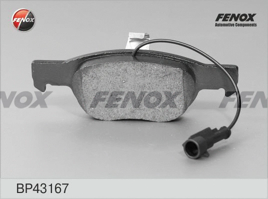 Kit de plaquettes de frein, frein à disque FENOX BP43167