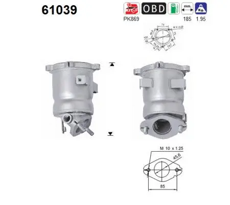 Catalyseur AS 61039