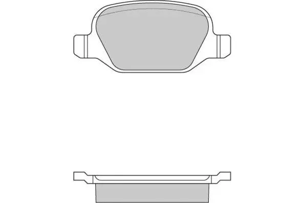 Kit de plaquettes de frein, frein à disque E.T.F. 12-0890