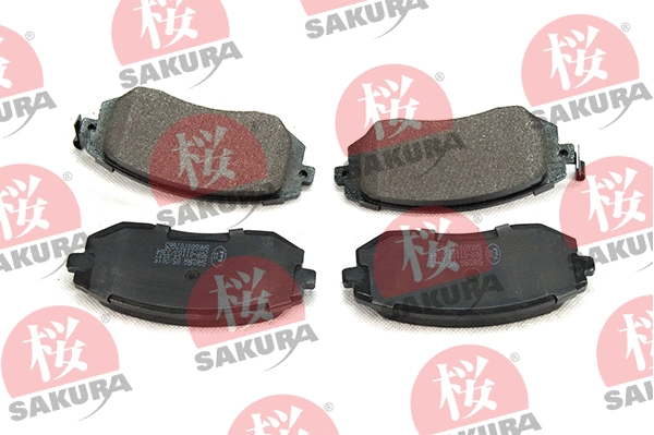 Kit de plaquettes de frein, frein à disque SAKURA 600-70-7665