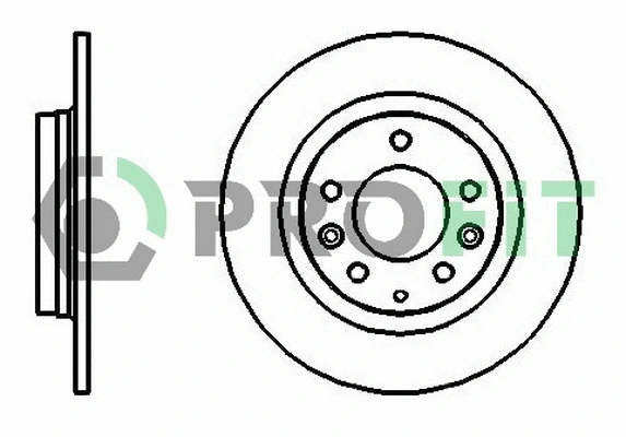 Disque de frein PROFIT 5010-1500