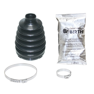 Jeu de joints-soufflets, arbre de commande BIRTH 7552/KM