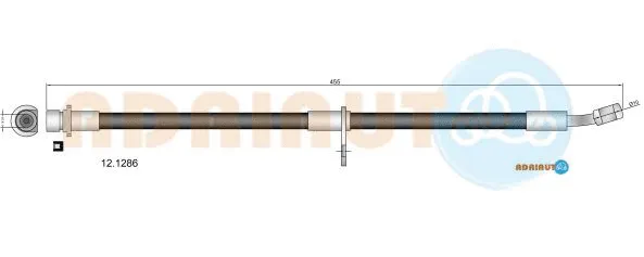 Flexible de frein ADRIAUTO 12.1286