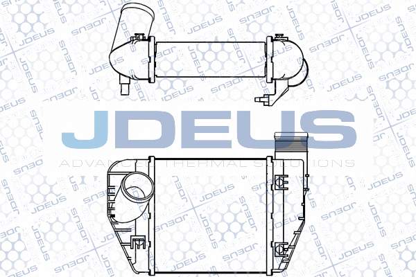 Refroidisseur d'air de suralimentation JDEUS 801M39A