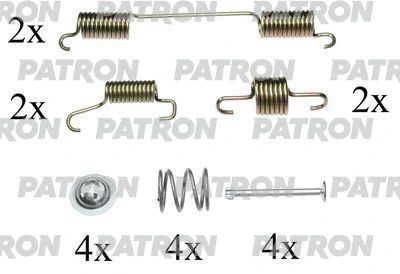 Kit d'accessoires, mâchoires de frein de stationnement PATRON PSRK0207