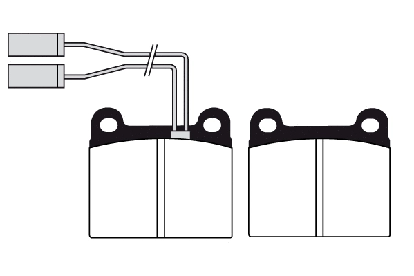 Kit de plaquettes de frein, frein à disque RAICAM RA.0015.1