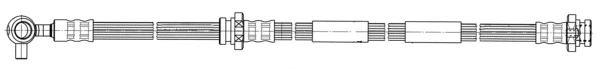 Flexible de frein CEF 512374