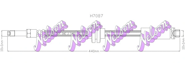 Flexible de frein KAWE H7087