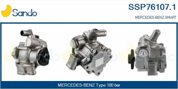 Pompe hydraulique, direction SANDO SSP76107.1