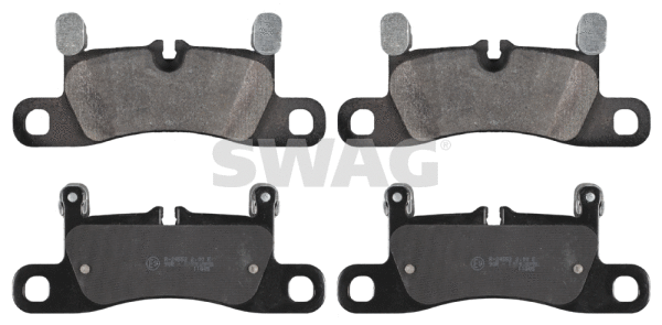Kit de plaquettes de frein, frein à disque SWAG 30 91 6809