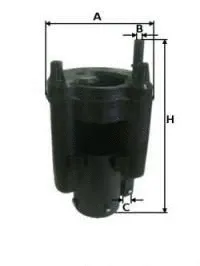 Filtre à carburant UNIFLUX FILTERS XB316