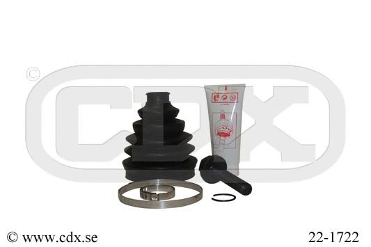 Jeu de joints-soufflets, arbre de commande CDX 22-1722