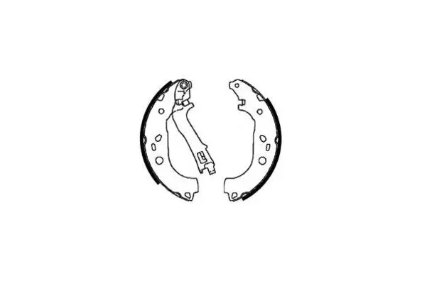Jeu de mâchoires de frein E.T.F. 09-0635