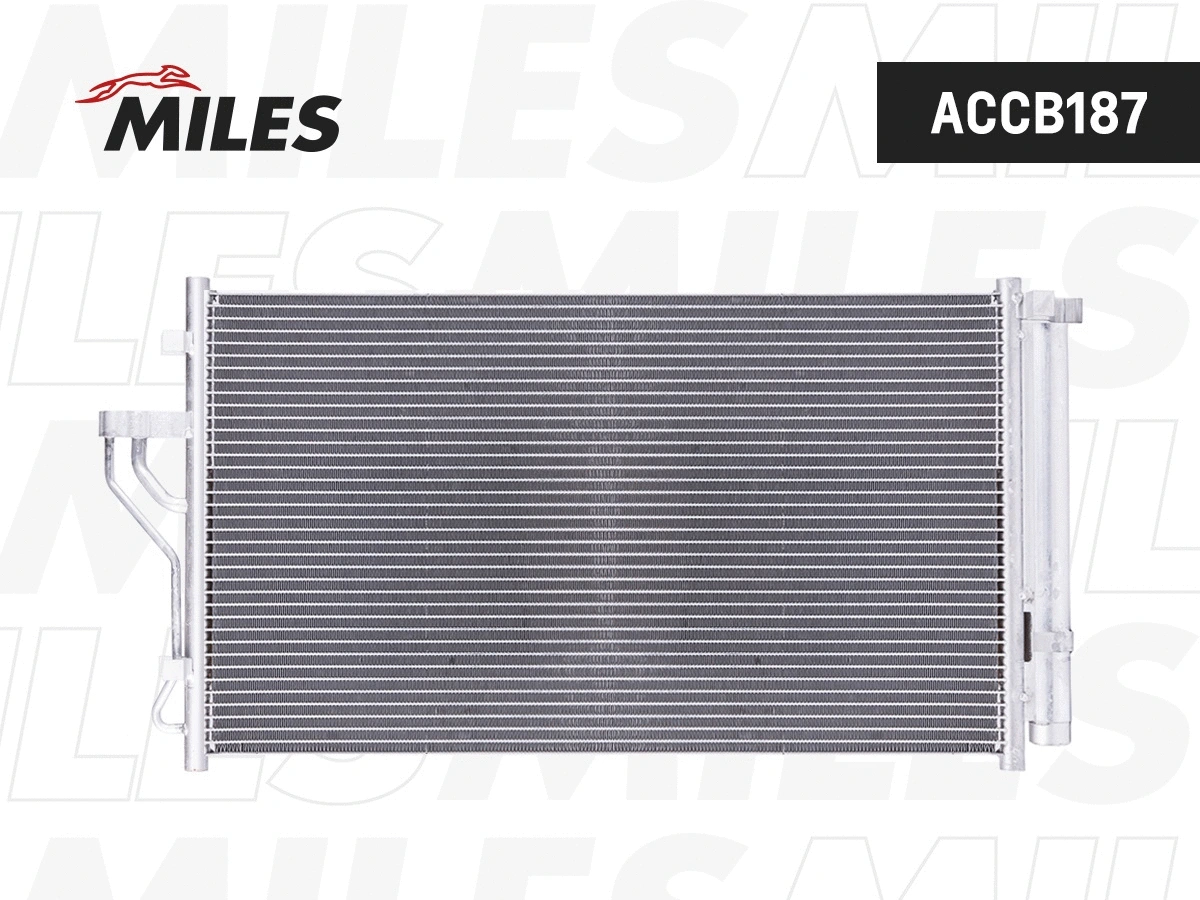 Condenseur, climatisation MILES ACCB187
