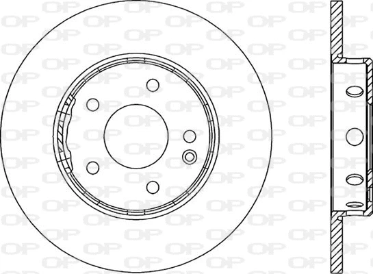 Disque de frein OPEN PARTS BDR1312.10