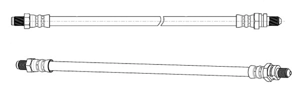Flexible de frein CEF 511634