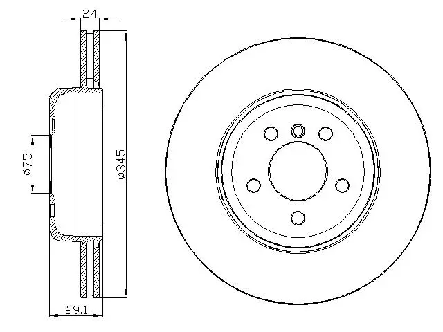 Disque de frein DEEVO BD36800