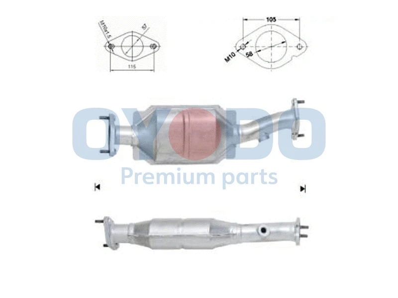 Catalyseur Oyodo 10N0034-OYO