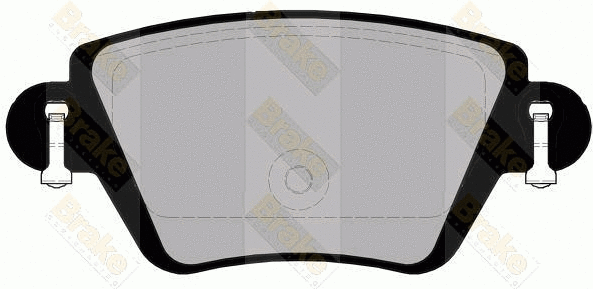 Kit de plaquettes de frein, frein à disque Brake ENGINEERING PA1597