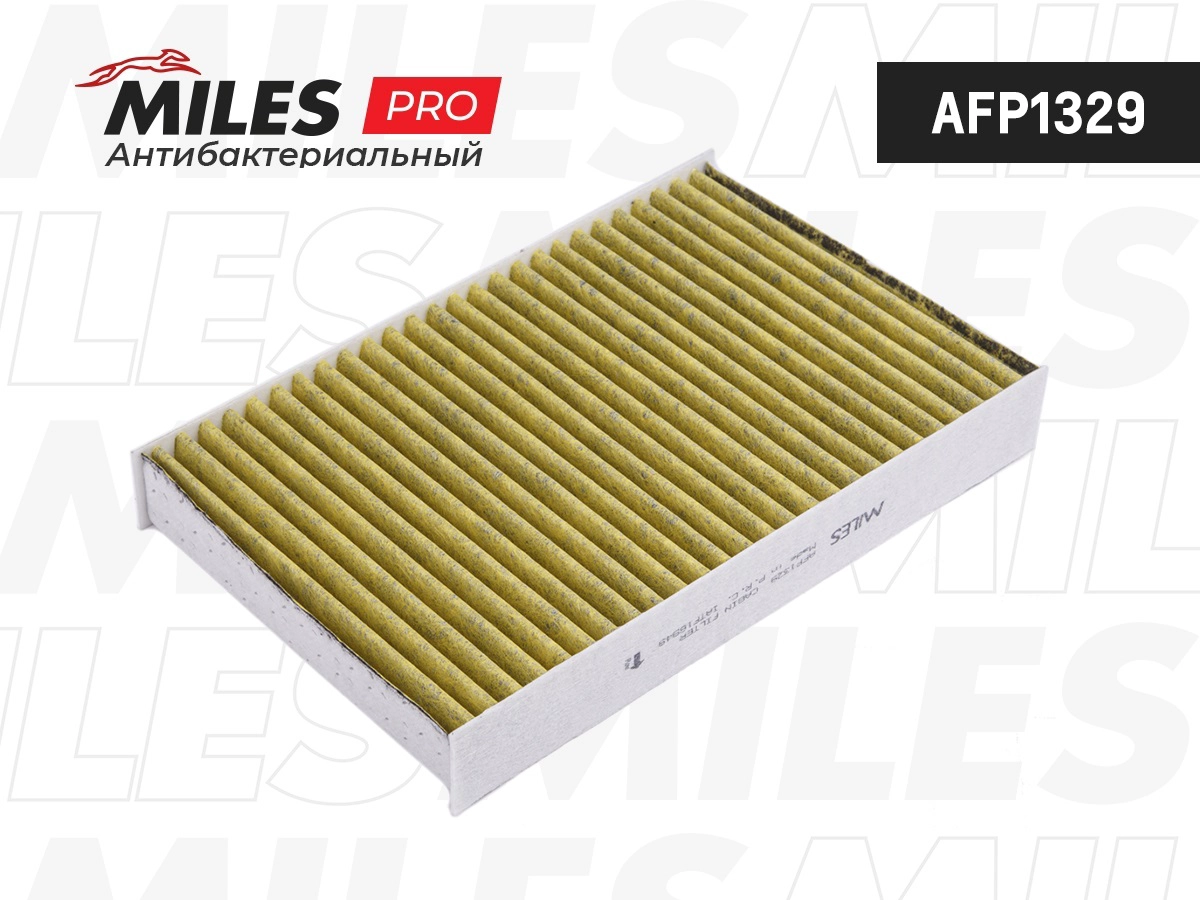 Filtre, air de l'habitacle MILES AFP1329
