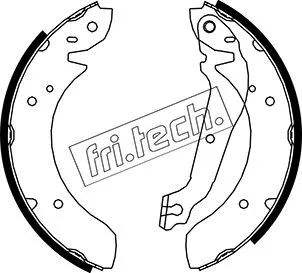 Jeu de mâchoires de frein fri.tech. 1049.171