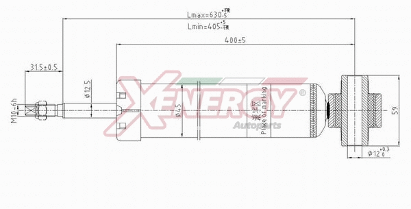 Amortisseur AP XENERGY X8024344