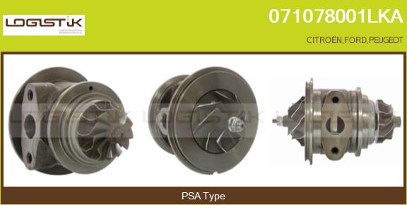 Groupe carter, turbocompresseur LGK 071078001LKA