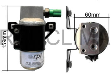 Filtre déshydratant, climatisation RPL QUALITY APFLRO0003