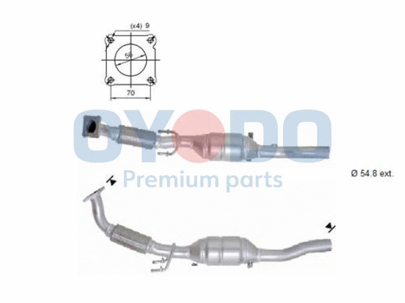 Catalyseur Oyodo 10N0049-OYO