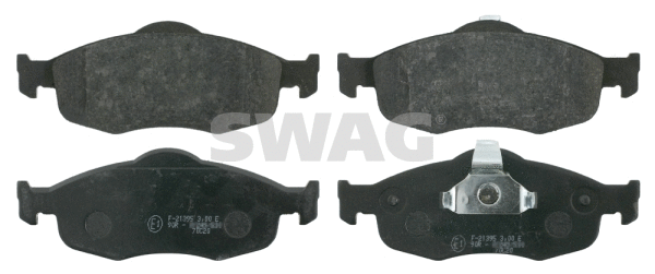 Kit de plaquettes de frein, frein à disque SWAG 50 91 6202