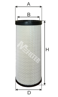 Filtre à air MFILTER A 557/1