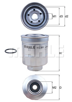 Filtre à carburant WILMINK GROUP WG2326180