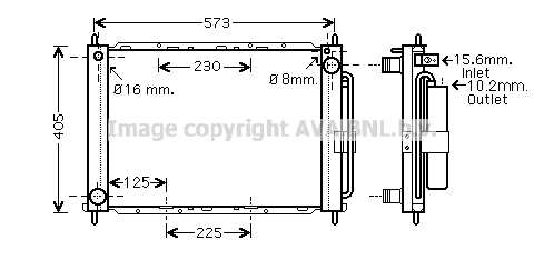 Module de refroidissement PRASCO RTM405