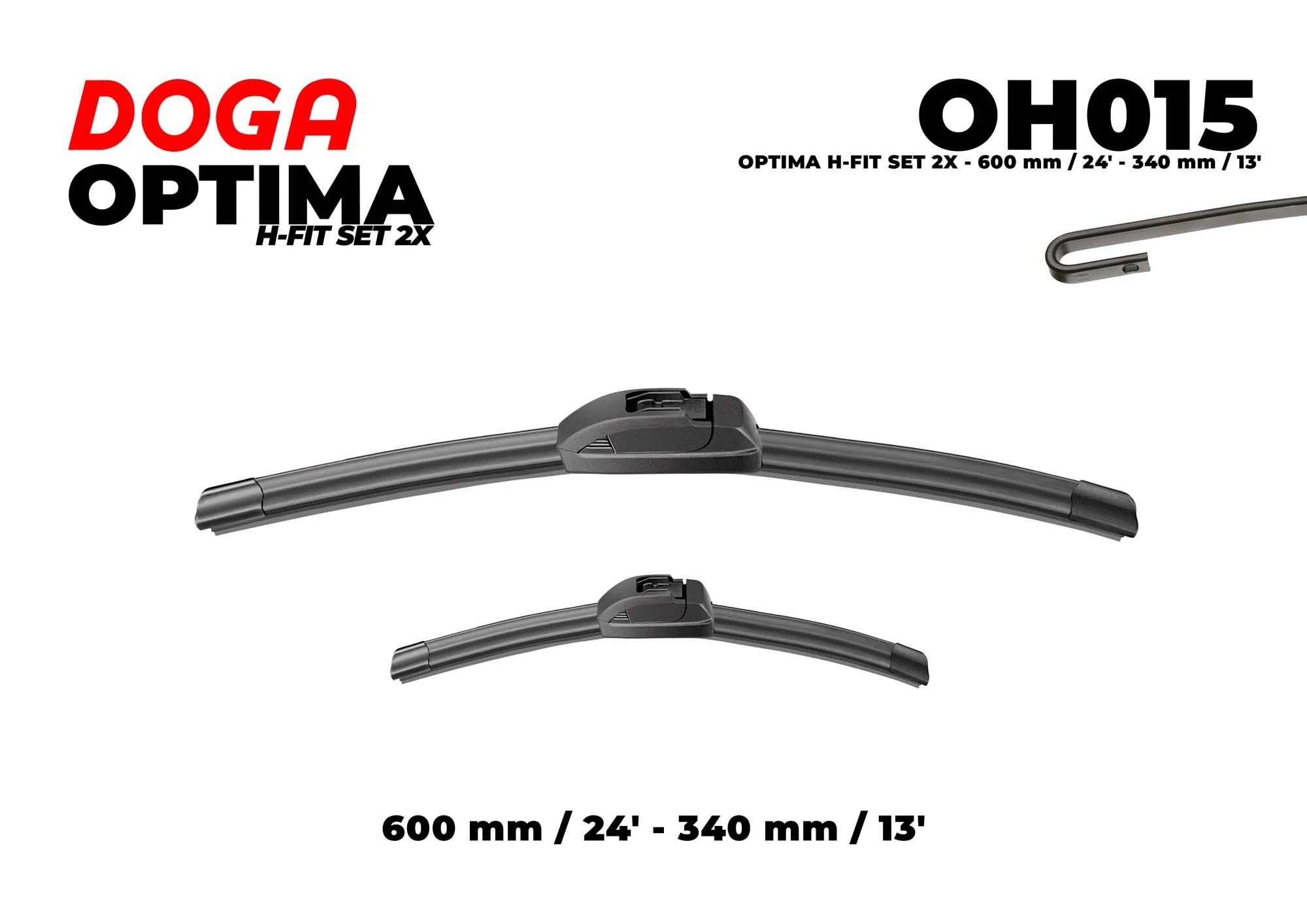 Balai d'essuie-glace DOGA OH015