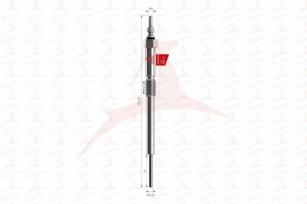 Bougie de préchauffage MEHA AUTOMOTIVE MH70144
