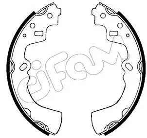 Jeu de mâchoires de frein CIFAM 153-578
