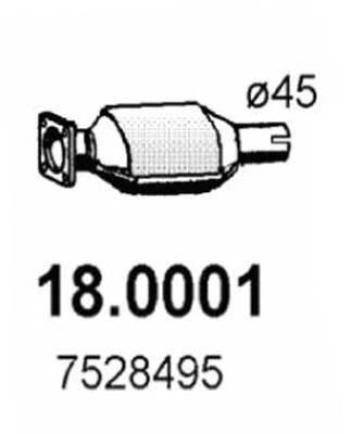 Catalyseur ASSO 18.0001